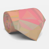 Moderne Pastell-Geometrie Krawatte (Gerollt)