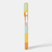 Moderne Pastell-Geometrische Formen Personalisiert Case-Mate iPhone Hülle (Rückseite / Links)