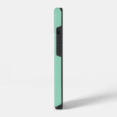 Moderne Pastell Monogram iPhone Hülle (Linke Seite)