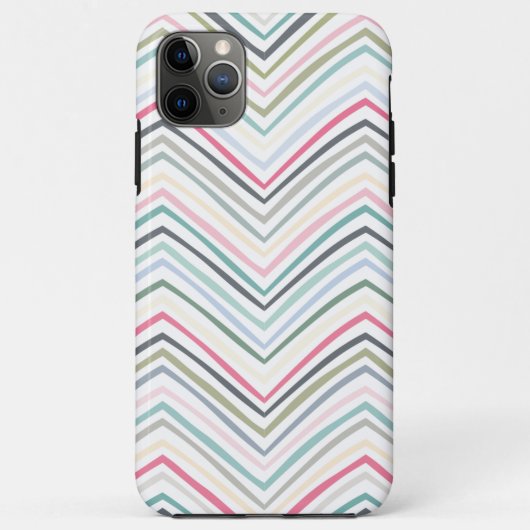 Moderne Pastell-Muster Case-Mate iPhone Hülle (Rückseite)