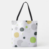 Moderne Pastell-Punkte-Muster Tasche (Vorderseite)