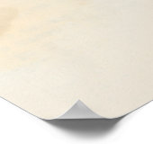Moderne Pastell-Romanik-Ferien Poster (Ecke)