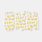 Moderne Pastell Zitrus Lemons Muster Geschenkschachtel (Ungefaltet)