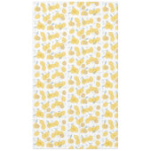 Moderne Pastell Zitrus Lemons Muster Tischdecke (Vorderseite)