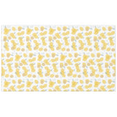 Moderne Pastell Zitrus Lemons Muster Tischdecke (Vorderseite (Horizontal))