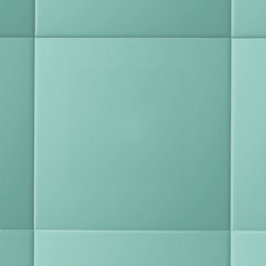 Moderne Pastellfarben Aquamarin Fliese