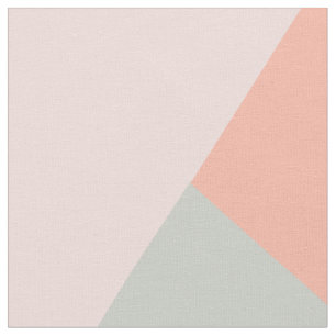 Moderne Pastellfarben - geometrisches Muster Stoff