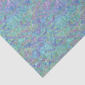 Moderne Pastellfarben Marble Mosaikmuster Seidenpapier (Ausschnitt)