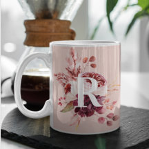 Moderne Pastellfarben Rosa und Rote Blüte mit Erst