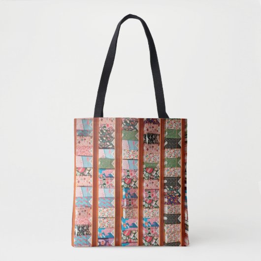 Moderne, pastellfarbene Blocktasche Tasche (Vorderseite)