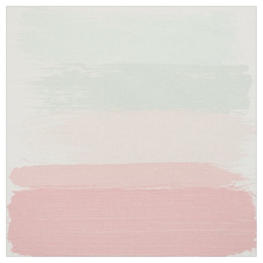 Moderne pastellfarbene Pinselstriche Stoff (Muster)