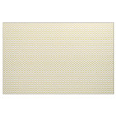Moderne pastellgelbe und Zickzack Muster Stoff (Yard (91,4 cm))