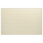 Moderne pastellgelbe und Zickzack Muster Stoff (Fat Quarter (45,7 x 55,9 cm))