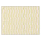 Moderne pastellgelbe und Zickzack Muster Tischdecke (Vorderseite (Horizontal))
