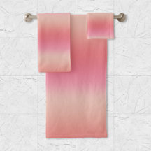 Moderne Pastellrosa-, Pfirsich- und Rosé-Ombre-Ver