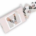 Moderne pastellrosa Rahmen | Persönliches Hundetea Puzzle<br><div class="desc">Moderne pastellrosa Rahmen | Persönliches Hundeteam - Foto</div>