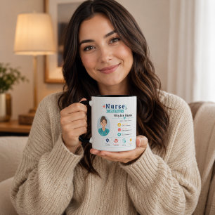 Moderne Patientenbewertung zur Würdigung von Pfleg Tasse