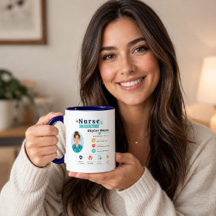 Moderne Patientenbewertung zur Würdigung von Pfleg Tasse