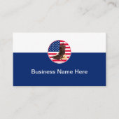 Moderne Patriotische Themenkarten Visitenkarte (Vorderseite)