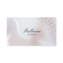 Moderne Pearl Pattern Business Card