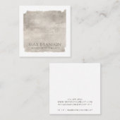 Moderne Pearring Display Card Quadratische Visitenkarte (Vorne/Hinten)