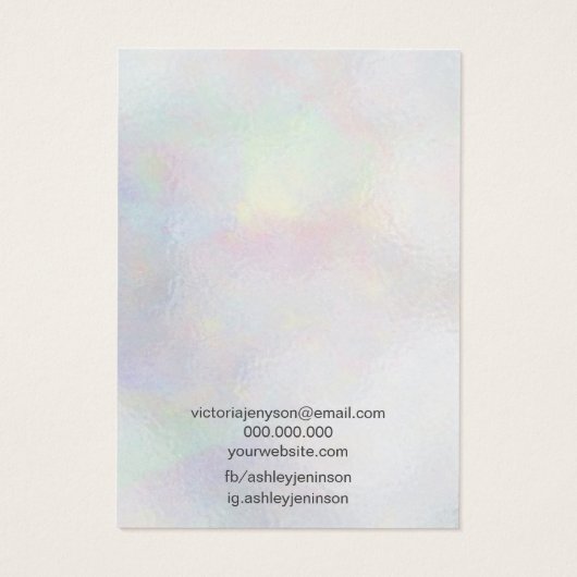 Moderne Perlnacre-schick-gürtelige Halskette (Rückseite)