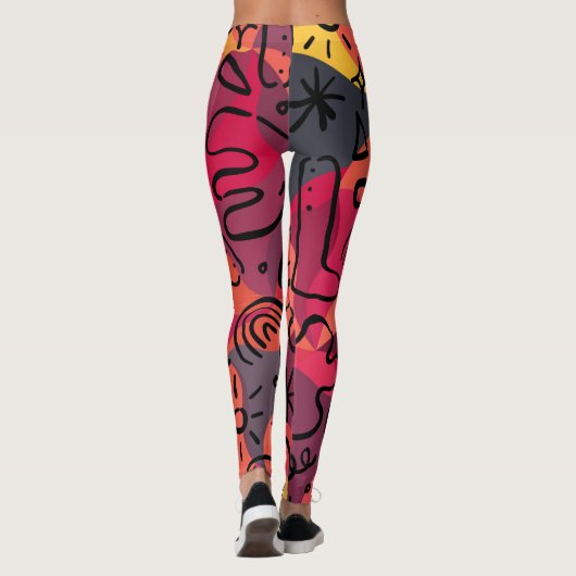 Moderne Perseus A gezeichnet Leggings (Rückseite)