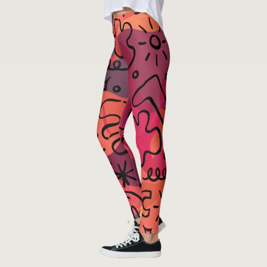 Moderne Perseus A gezeichnet Leggings (Links)