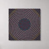 Moderne persische Teppichmusterdesign  Leinwanddruck (Vorderseite)