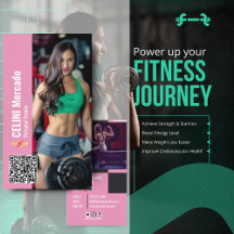 Moderne Personal Trainer Fitness mit Foto Business