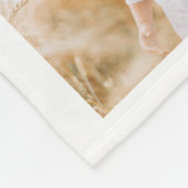 Moderne Personalisierte 16-FotoCollage - kundenspe Fleecedecke (Ecke)