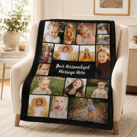 Moderne Personalisierte 16-FotoCollage - kundenspe