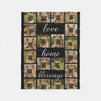 Moderne Personalisierte 16-FotoCollage - kundenspe Fleecedecke