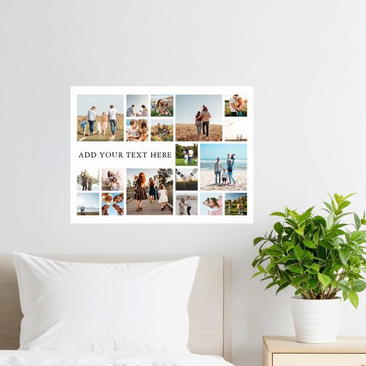 Moderne Personalisierte 19 Fotomaterial Poster