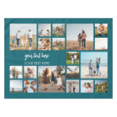 Moderne Personalisierte 19 Fotomaterial Tischdecke (Vorderseite (Horizontal))