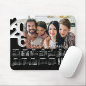 Moderne personalisierte 2026 Schreibtischkalender- Mousepad (Mit Mouse)