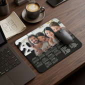 Moderne personalisierte 2027 Schreibtischkalender- Mousepad