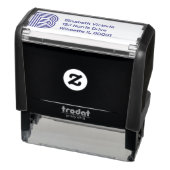 Moderne personalisierte Anfangsmonogramme Permastempel (Produkt)