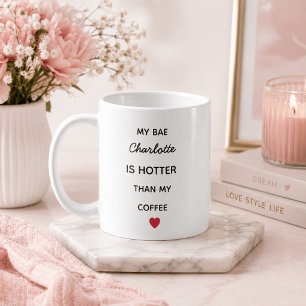Moderne Personalisierte Bae-Kaffeetasse Kaffeetasse