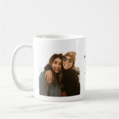 Moderne Personalisierte Beste Freunde Für Immer 2 Kaffeetasse (Links)
