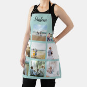 Moderne Personalisierte Bezeichnung Foto Collage M Schürze (InSitu)