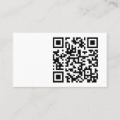 Moderne Personalisierte Boho-Karte Visitenkarte (Rückseite)