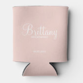 Moderne Personalisierte Bridesmaier Dosenkühler (Vorderseite)