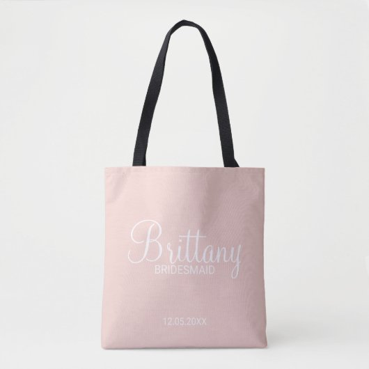 Moderne Personalisierte Bridesmaier Tasche (Vorderseite)