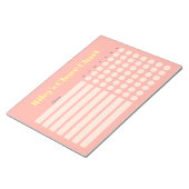 Moderne Personalisierte Chirurgie Notizblock (angewinkelt)