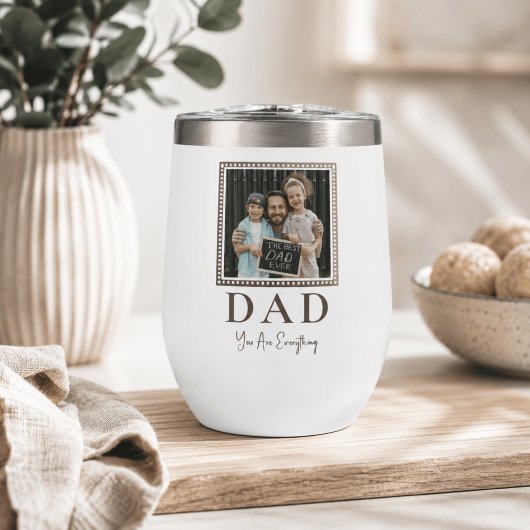 Moderne personalisierte Dad-Foto