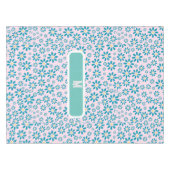 Moderne Personalisierte Daisy Blume Ursprünglich Tischdecke (Vorderseite (Horizontal))