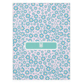 Moderne Personalisierte Daisy Blume Ursprünglich Tischdecke (Vorderseite)