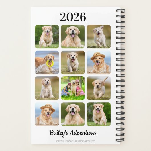 Moderne Personalisierte Dosenzeitung Planer (Rückseite)