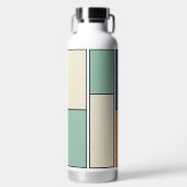 Moderne Personalisierte farbenfrohe Box Trinkflasche (Vorderseite)